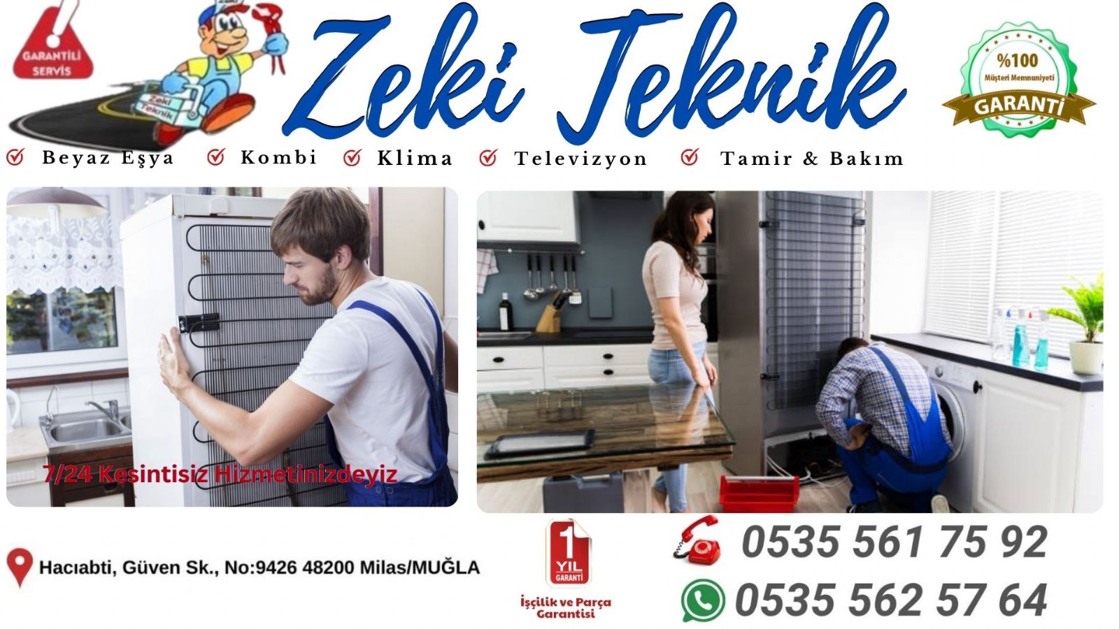 Milas Buzdolabı Tamircisi 
